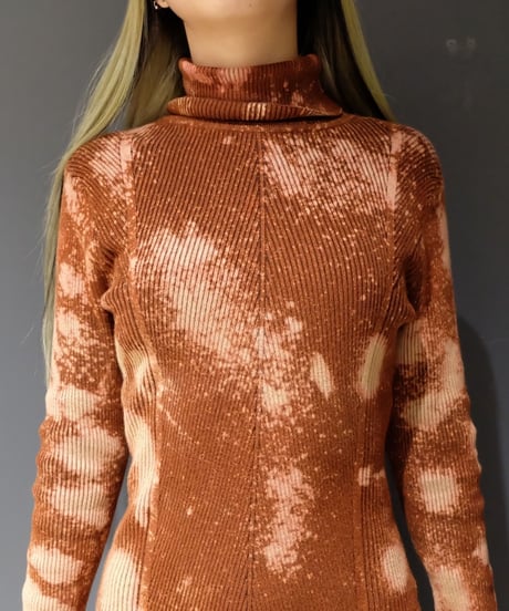 Vintage   Bleach Turtle Knit 3