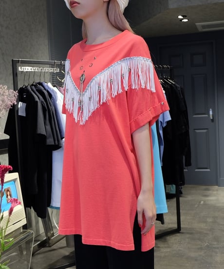 Vintage    Fringe T-shirt