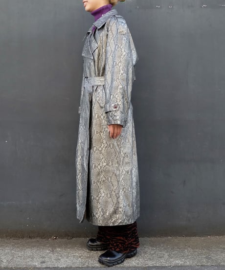 Vintage   Python Trench Coat