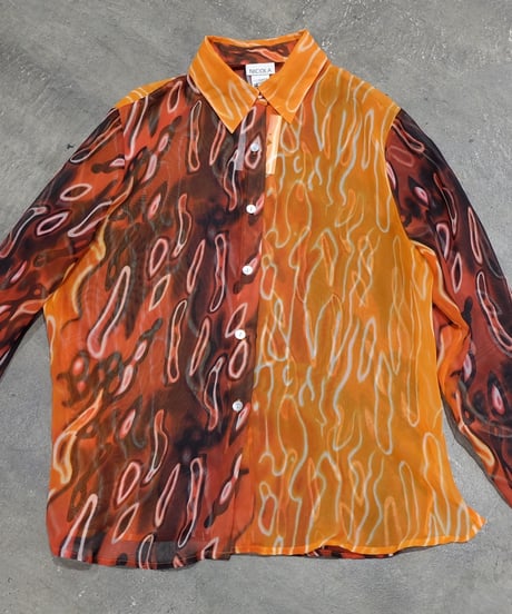 Vintage   See-through Shirt