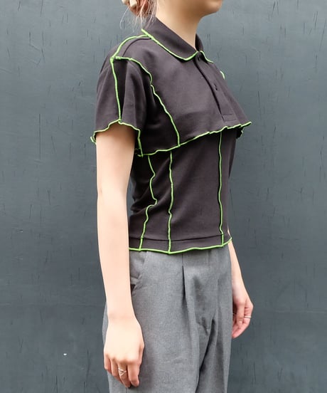 Frill line 2Peace Poloshirt