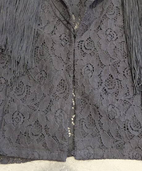 Vintage   Lace Fringe Shirt
