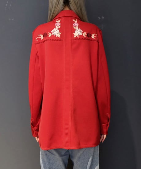 Vintage   Embroidery Shirt