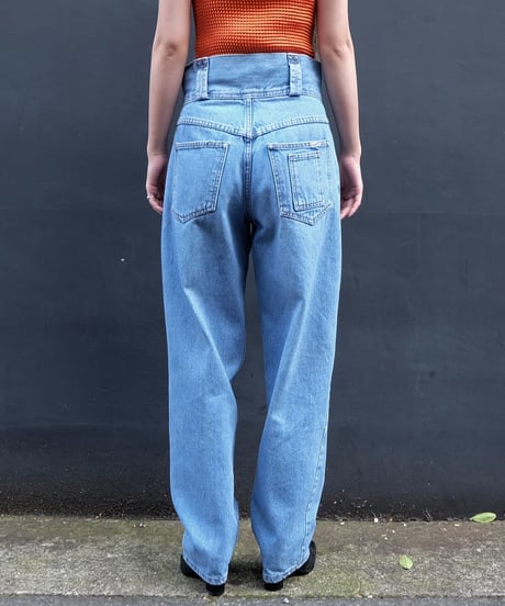 Vintage   High-waist Denim Pants