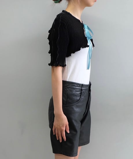 Remake Frill line Short Tops
