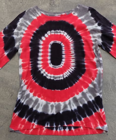 Vintage   Tie-dye Long T-shirt