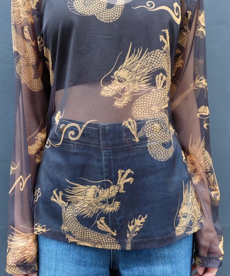 Vintage   See-through Tops