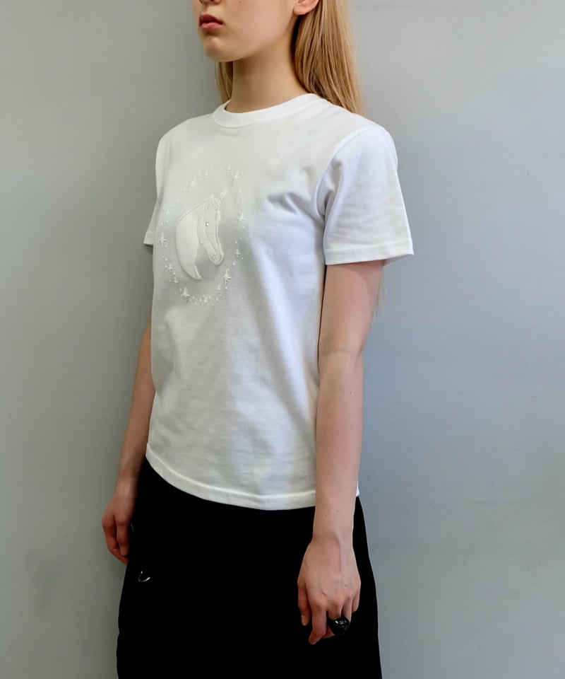 Labyrins Kirakira Horse Tshirt White | Shury