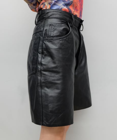 Vintage   Leather Short pants