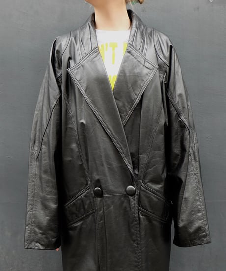 Vintage   Leather Coat 1