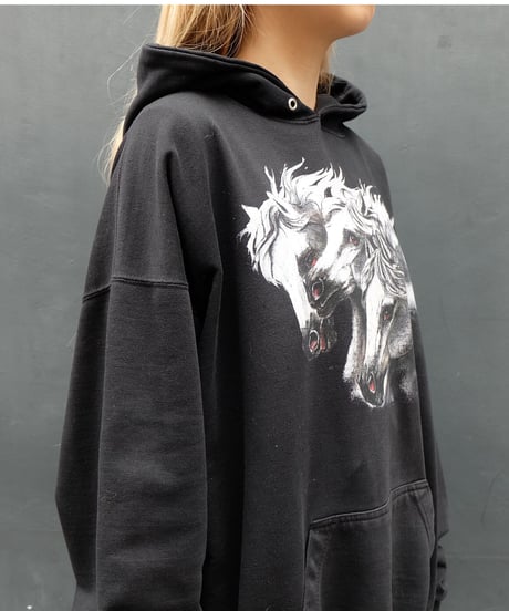 Vintage   馬 Hoodie