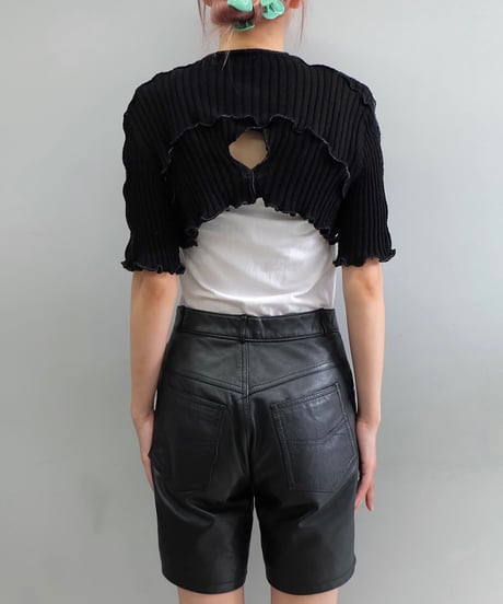 Remake Frill line Short Tops