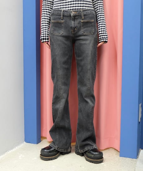 Vintage  Denim Frea Pants