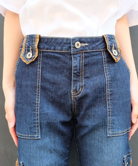 Vintage   Denim Frea pants