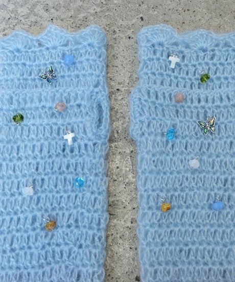 Labyrins Mohair Knit Glove