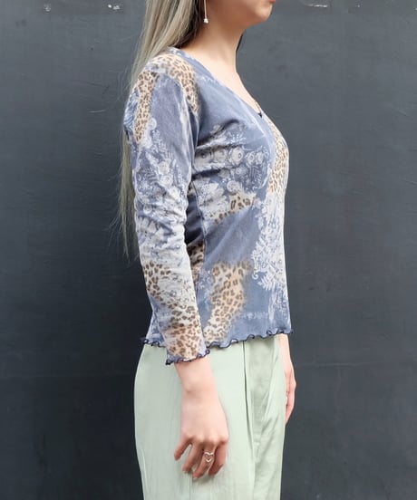 Vintage   See-through Tops