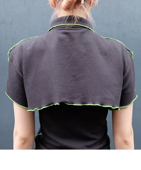 Frill line 2Peace Poloshirt