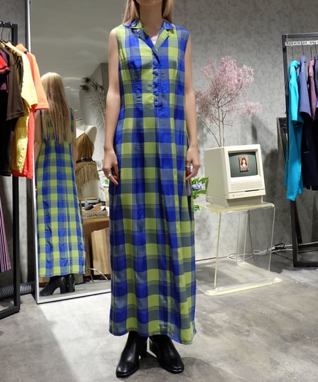 Vintage   Check Onepiece