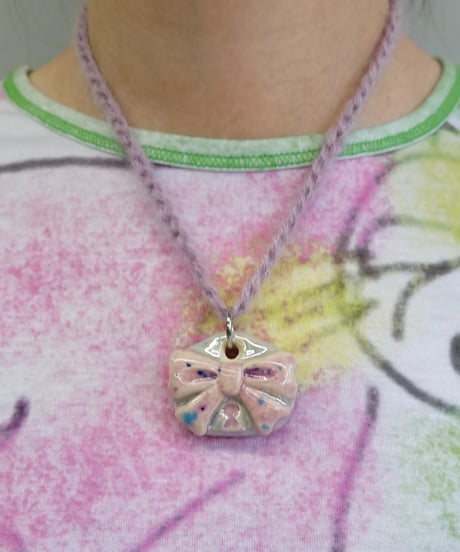 Labyrins x Sugascoop Ceramic necklace 11