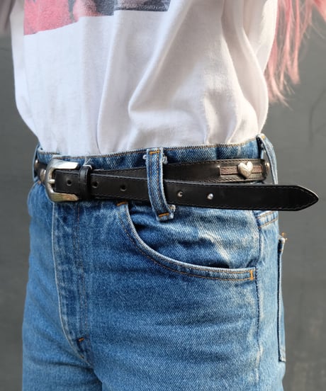 Vintage  Leather Belt 2