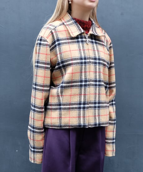 Vintage   Check Jacket