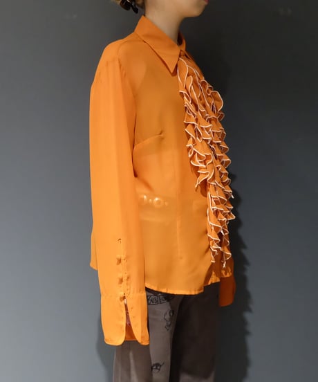 Vintage   Frill Shirt