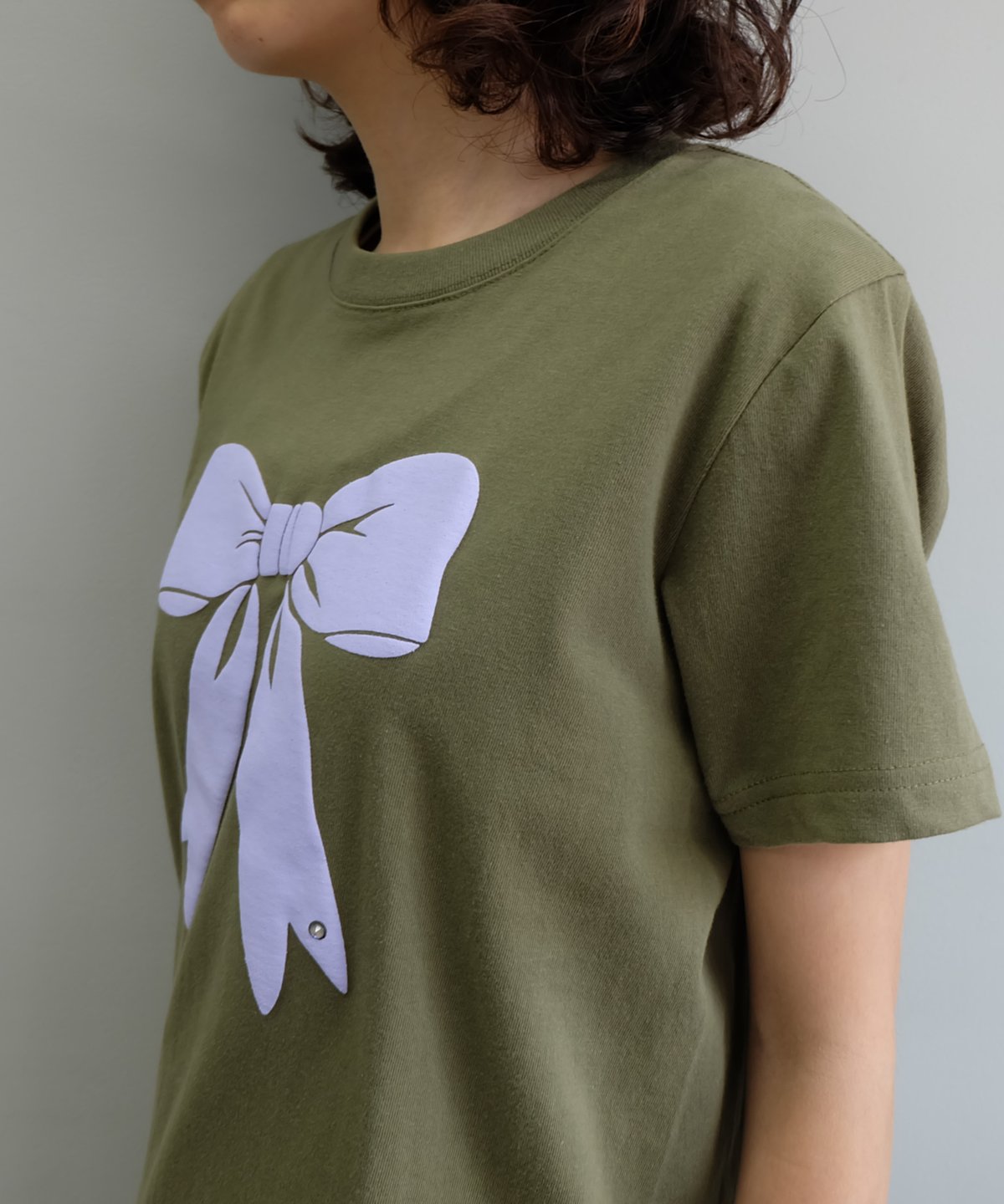 トップス Labyrins ribon T-shirt Labyrins RIBBON Tshirt White | Shury