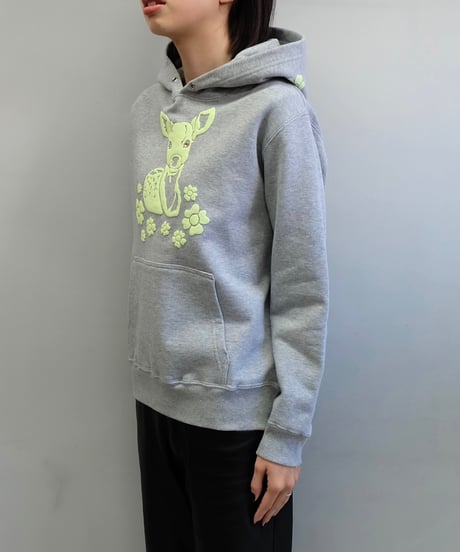 Labyrins   Bambi Hoodie Gray