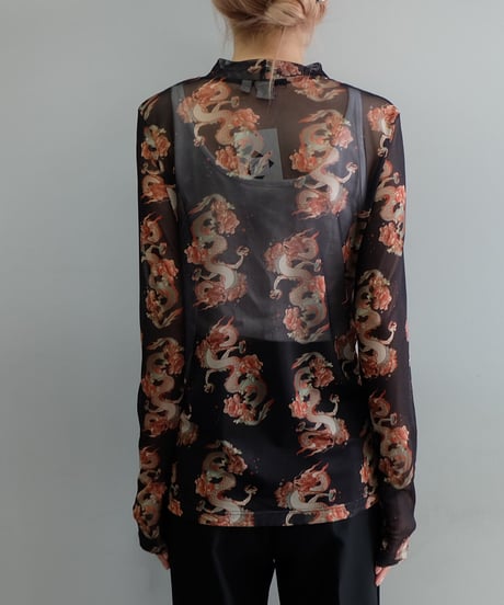 Vintage   See-through Tops