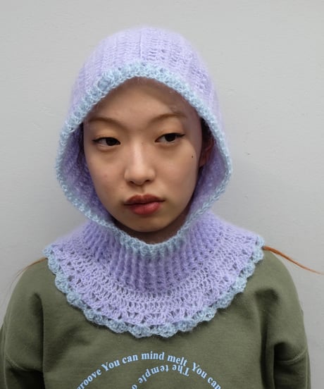 Labyrins Mohair Balaclava  7