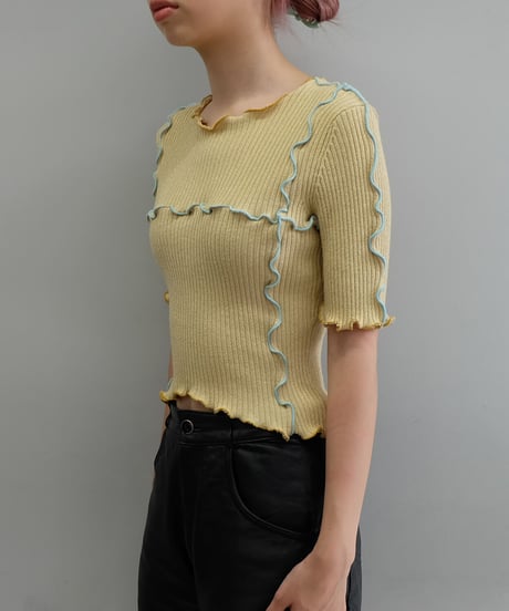 Remake Frilll line Tops