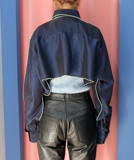 Remake   Line Short Shirt