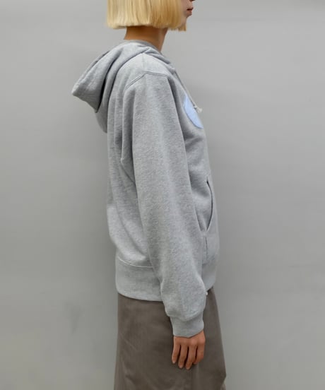 Labyrins Dont Cry Horse Zip Hoodie Gray