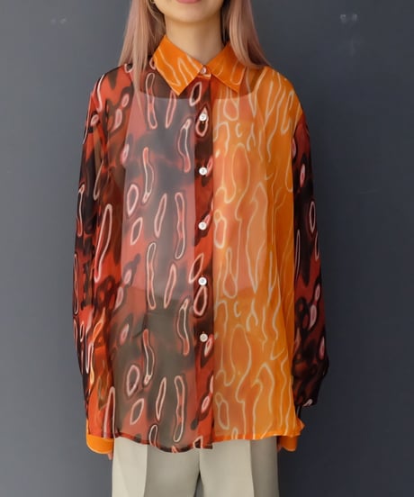 Vintage   See-through Shirt