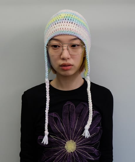 Labyrins   Knit Ear Flap Hat 8