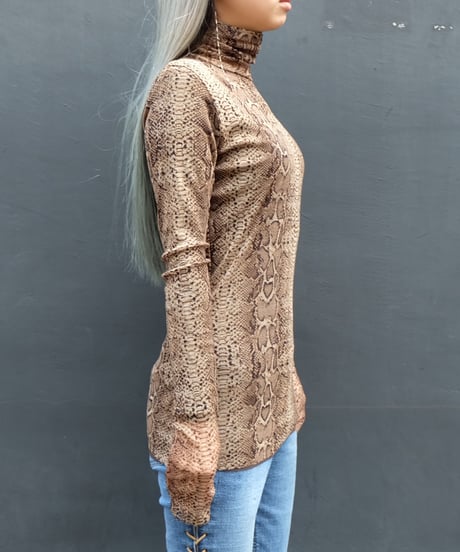 Vintage   Python See-through Tops