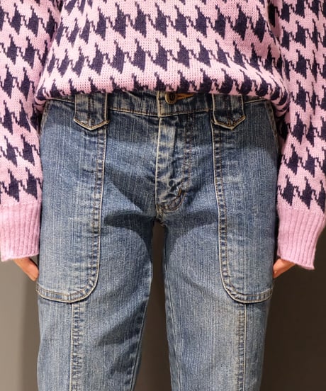 Vintage   Denim Frea Pants