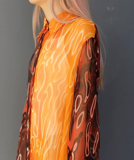 Vintage   See-through Shirt