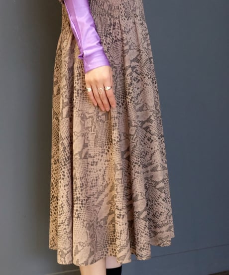 Vintage   Python Pleats Onepice