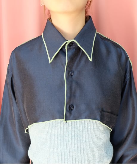 Remake   Line Short Shirt