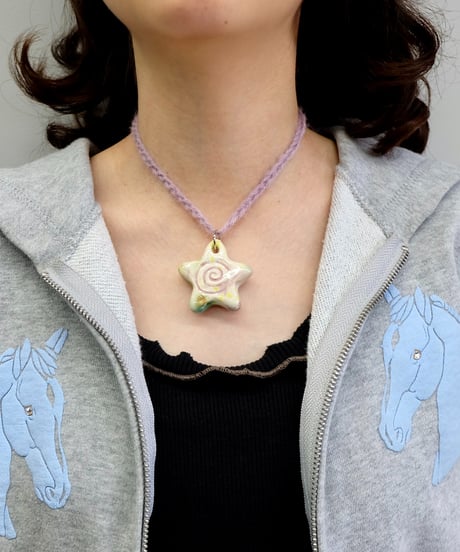 Labyrins x Sugascoop Ceramic necklace 7