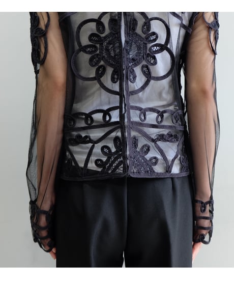 Vintage   See-through Tops