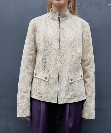 Vintage    Python Jacket