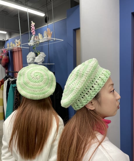 Labyrins   Spiral Knit Tam
