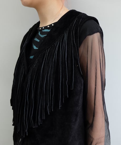 Vintage   Suède Vest
