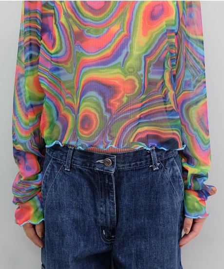 Vintage   See-through Tops