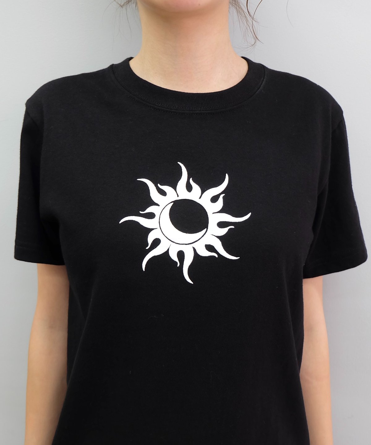 Labyrins Tribal Tattoo Tshirt Black | Shury