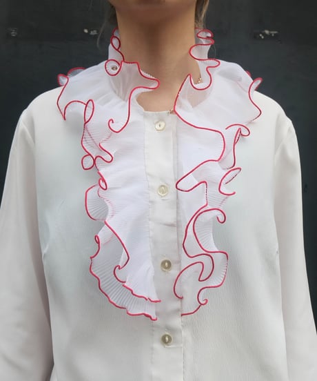 Vintage   Frill Shirt