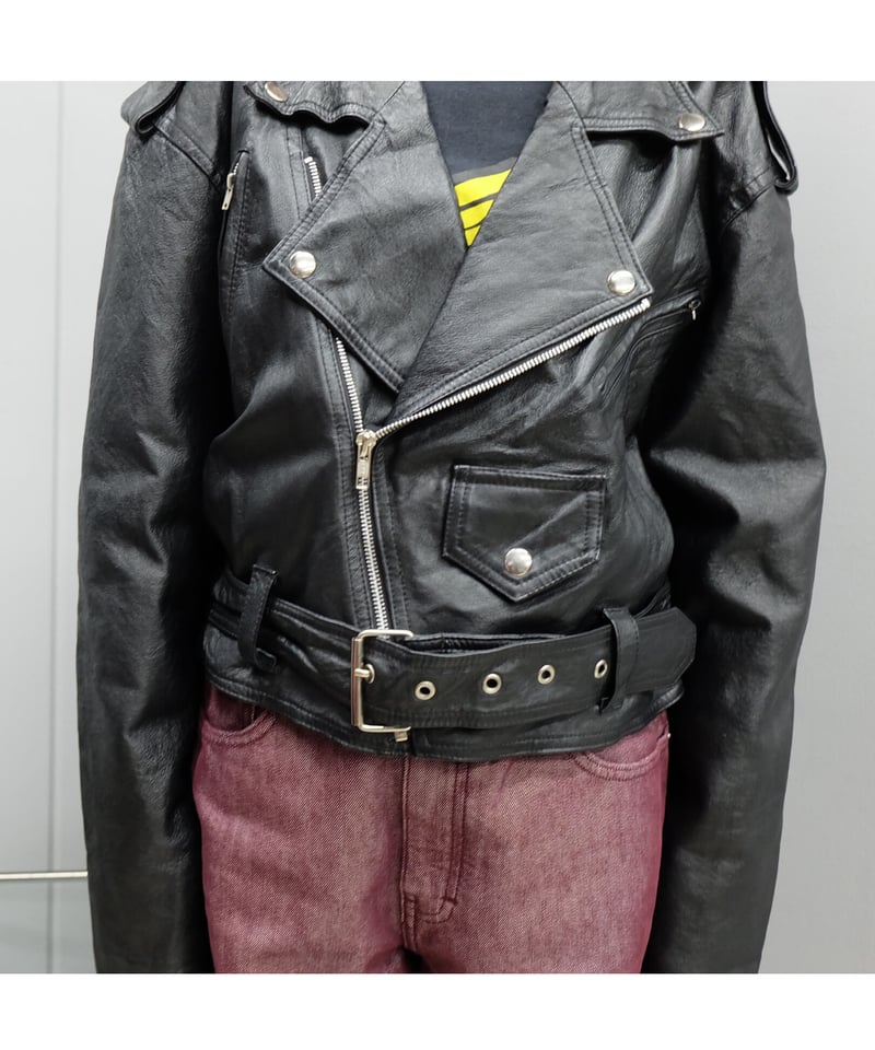 Euro vintage leather coat 【最終値下げ】 ECHT LEDER】 Cuir Leather Euro Vintage Detail Leather