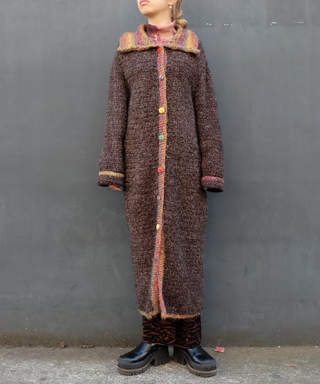 Vintage   Knit Long Coat